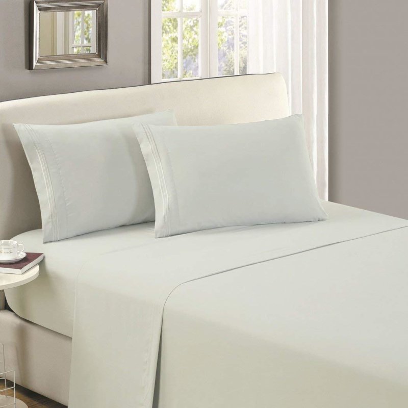 Mellanni Bed Sheet Set as seen on bed